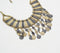 Gold-toned Statement Iron Necklace