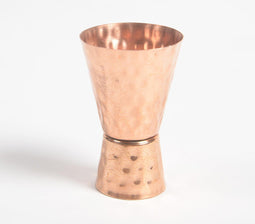Hand Beaten Textured Copper Shot Glass