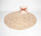 Hand Block Printed Novelty Spiral Jute Rug