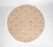 Hand Block Printed Novelty Spiral Jute Rug