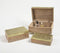 Golden Beaded Jewelry Storage boxes Set of 3