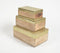 Golden Beaded Jewelry Storage boxes Set of 3