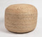 Hand Braided Jute Pouf