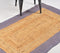 Hand Braided Jute Purple Border Rug