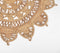 Hand Braided Floral Jute Rug