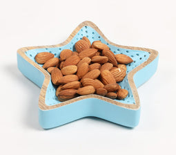 Hand Carved Wooden Starfish Serving Platter