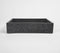 Hand carved Matte Black finish Wooden Tray