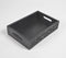Hand carved Matte Black finish Wooden Tray