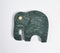 Hand Cut & Inlaid Green Marble Elephant Coasters (set of 2)