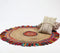 Hand Braided Upcycled Cotton & Jute Rug