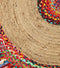 Hand Braided Upcycled Cotton & Jute Rug