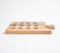 Hand Cut Mango Wood Egg Holder Tray