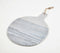 Hand Cut Grey Marble Paddle Cheeseboards (set of 2)