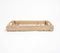 Hand Cut Classic Panelled Wooden Tray