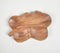 Hand Cut Fruit-Shaped Mango Wood Tray