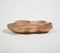 Hand Cut Fruit-Shaped Mango Wood Tray