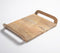 Hand Cut Mango Wood Tray With Handles