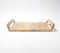 Hand Cut Mango Wood Tray With Handles
