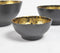 Hand Beaten Noir Iron Bowls (Set of 3)