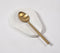 Hand Cut Marble Spoon rest