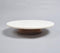 Hand Cut White Marble Cake Stand