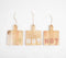 Hand Cut Mango Wood Hot Plates (Set of 3)