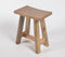Hand Cut Recycled Wooden Basic Stool