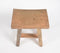 Hand Cut Recycled Wooden Basic Stool