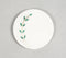 Hand Cut White Marble Leaf Branch Coasters (Set of 4)
