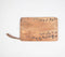 Hand Etched Cutting Board with leather strap
