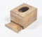 Hand Cut Wooden Classic Tissue Box