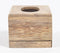 Hand Cut Wooden Classic Tissue Box