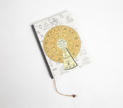 Hand Painted Astrological Sagittarius Sign Paper Diary