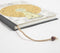 Hand Painted Astrological Sagittarius Sign Paper Diary