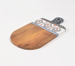 Hand Painted Paddle Chopping Board