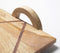 Hand Cut Mango Wood Tray With Round Handles