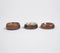 Hand Painted Nature Trinket Trays Set of 3