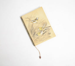 Hand Painted Sparrows Paper Diary