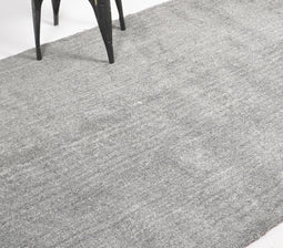 Hand Tufted Minimalist Grey Rug