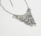 Handcrafted Metallic Statement Necklace