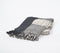 Handcrafted Monochrome Cotton Throw