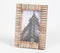 Handcrafted Farmhouse Wood & Resin Photo Frame