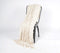 Handcrafted Textured Cotton Throw with Tassels