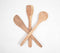 Handcut Natural Acacia Wood Spatulas (Set of 3)