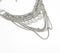 Handcrafted Boho-chic Layered Iron Necklace_1
