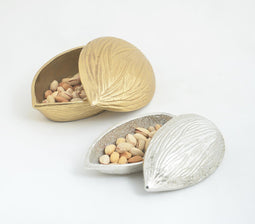 Handcrafted Almond Aluminium Boxes (Set of 2)