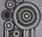 Handmade Crochet Monotone Wall Mural