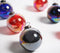 Handmade Glass Christmas Bobbles (set of 6)