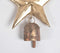 Handmade Copper Bell & Star Wall Chime