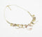 Handcrafted Statement Shell Summer Brass Necklace